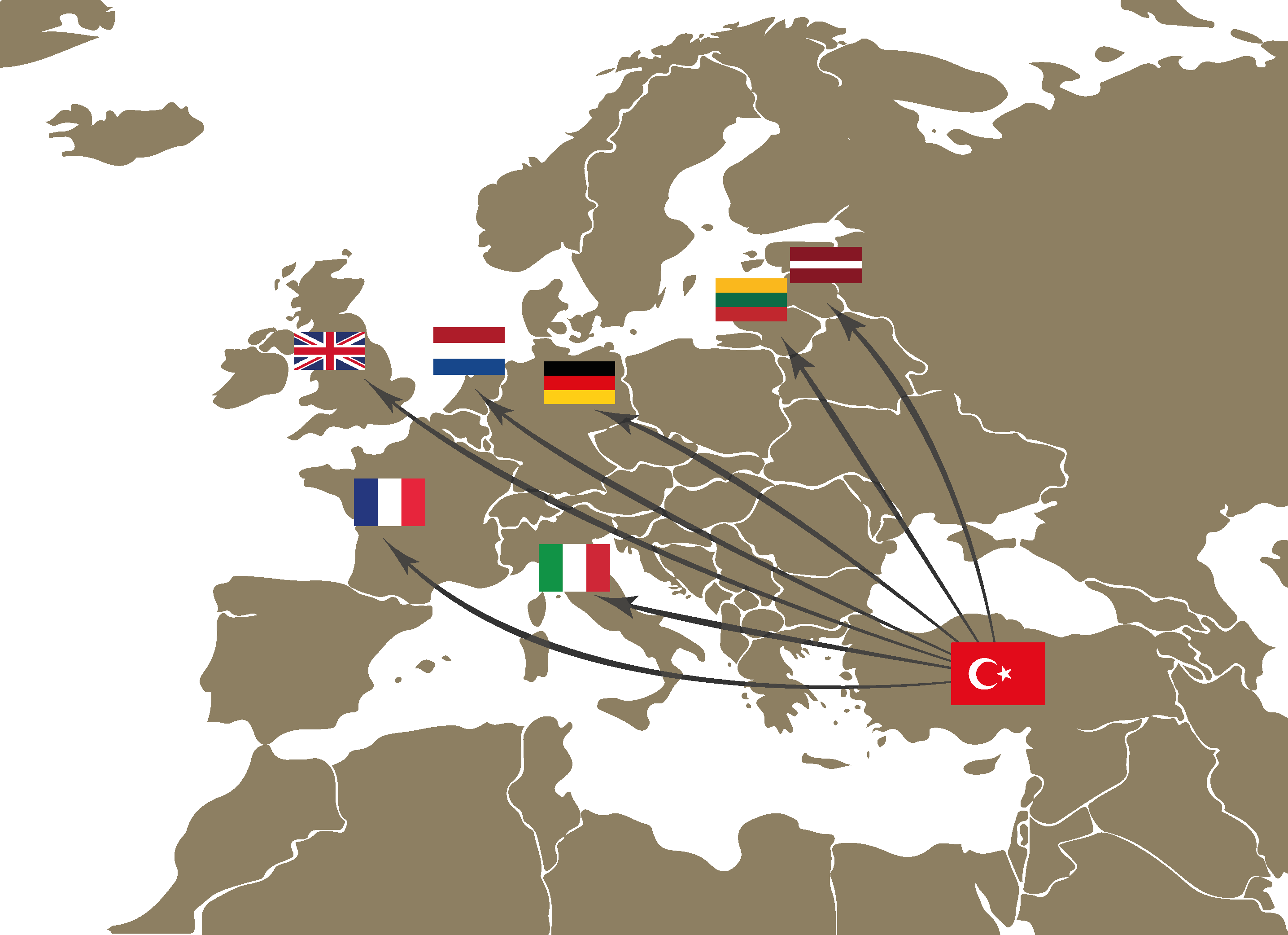 COUNTRIES WE EXPORT COUNTRIES WE EXPORT